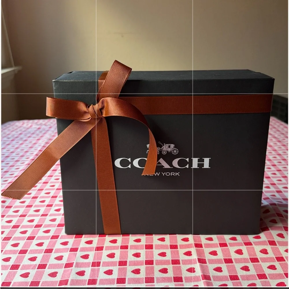 📓 COACH BLACK  GLOVETANNED LEATHER NOTEBOOK 📓 NWT 📓